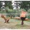 Parrot Birds Statue Corten Steel Sculpture