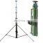 Portable Telescopic Tripod Mast With Car Wheel Poles