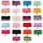 22Colors Baby Turban Nylon Headband Girls Solid Soft Headwraps With ball