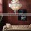 Modern fashion simple luxury K9 clear Crystal Ceiling Lighting Chandelier
