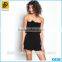 Latest Design Black Bow Front Nice Jumpsuit