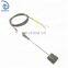 L type MI thermocouple with metal braided wire