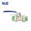 Wholesale Competitive Price Sampling 2 inch Pvc Full Flow Brass Ball Valve With Picture