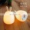 Color Changing Mode Dimming Function Home Night Light Rechargeable Baby Night Light for Kids