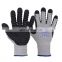 HANDLANDY Top quality Vibration-Resistant dipping nitrile smooth rubber cut level 4 work TPE coated shock proof work gloves