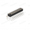 Dnenlink 2.54mm Machined Pin Female Header Dual Row H3.00mm Right Angle DIP
