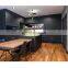 Whole house design Modern kitchen furniture Black Matte Modular Kitchen Cabinets