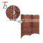 woven paper screen room divider brown folding screens freestanding
