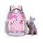 Manufacturer wholesale sublimation comfortable breathable ventilate safety cheap pet carring backpack