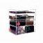 wholesale cosmetic drawers acrylic makeup storage organizer