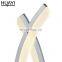 HUAYI New Art Style Living Room Office Decoration Iron Aluminum Acrylic LED Table Lamp