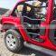 Spedking JK/JL 2/4 half door steel tube doors with mirrors For jeep wrangler