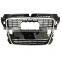 Front grille for Audi A3 8P classic normal style grille  ready to ship Chrome gray silver car grill 2007-2013
