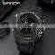 Sanda 739 Analog Digital Backlight Watches Mens Waterproof Analog Quartz Unique Army Green Gents Sport Wrist Watch For Boys