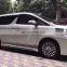 Runde FRP Material Передний бампер, задний бампер, дверной планка, спойлер для Toyota Alphard 2015 - 2018 годов в стиле Silkblaze Комплект кузова