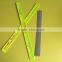 2015 Hot sale Reflective PVC Slap bracelet wristband OEM accept