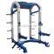 commercial adjustable squat stand multi function gym leg press hack squat machine barbell set weight lifting squat rack