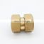 High Quality OEM ODM Accepted Thread Pipe Fitting Copper Straight Fittings Bulkhead Connector S20