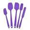 Wholesale Kitchen Accessories 5Pcs Heat Resistant Food Silicone Kitchen Utensils Cooking Spatula Set