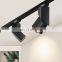 White And Black Track Lamp Commercial COB Module Spot LED Track Light