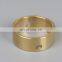 Grease Oil Groove Excavator Bronze Flange Bushing
