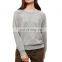 Customized Fitness slim fit OEM Sweatshirts High Quality Cotton Polyester Womens Raglan Sleeves Slim Fitness Sweatshirts
