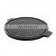Good electric rotating korean bbq table grill with hot pot