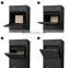 metal wood grain custom colour standing parcel drop box