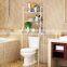 Hot Selling Laundry Shelf Over Toilet Washing Machine Storage Rack Above Washer Dryer Standing Bathroom Organizer Storage Rack