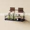 Single Wall Mounted shower Rack Organizer Corner Shampoo No Drilling Bathroom Shelf Shower Caddy