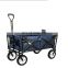 Factory direct supply Multi-function Folding wagon Outdoor Beach camping cart four-wheel Folding shopping cart