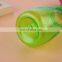 Customized Plastic Mini Plastic Glass Milk Bottle with Straw