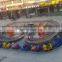 Indoor&outdoor Park family rides amusement rides track train electric mini shuttle bus