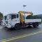 Dongfeng on-board lifting and transportation vehicle equipped with a 5-ton crane