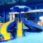 Outdoor water park water slide Large glass steel water slide equipment water splashing equipment manufacturers customized products