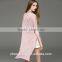 hot selling Linen hollow batwing sleeve sweater for ladies