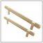 Knurled Cabinet Handles Cabinet Pulls Aluminum Handles Knurled Drawer Pulls Gold and Black Oxidation Finish with Diamond Pattern