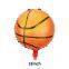 18-Inch Multi-Sport Foil Balloons - Helium-Filled for Birthday & Sporting Event Decor