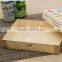 Natural wooden bark box wood fast food box wholesale