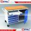 Functional metal metal drawer garage workbench with drawers