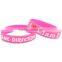 Hot sell star silicone rubber bracelet with a low price