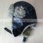 Fake Fur Custom Leather Trapper Hat Winter
