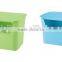pp plastic material and attached lids plastic stackable palstic box packaging