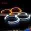 Xenon Headlight Switchback LED Angel Eyes Halo Rings Kit For BMW E90 E92 E93 M3 F30