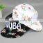 WUBA Embroideried Cute Animal Printed Man Women Flat Sports Caps