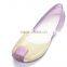 horizontal crystal shoe injection machine jelly shoes making machine