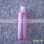 Glass cosmetic lotion bottle with pump and cap