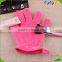 makeup cleaning microfiber removable finger gloves