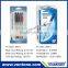 NON MOQ promotional stick ball point pen translucent barrel