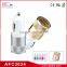 Wholesale factory Aluminum compact usb 2a usb cell phone car charger